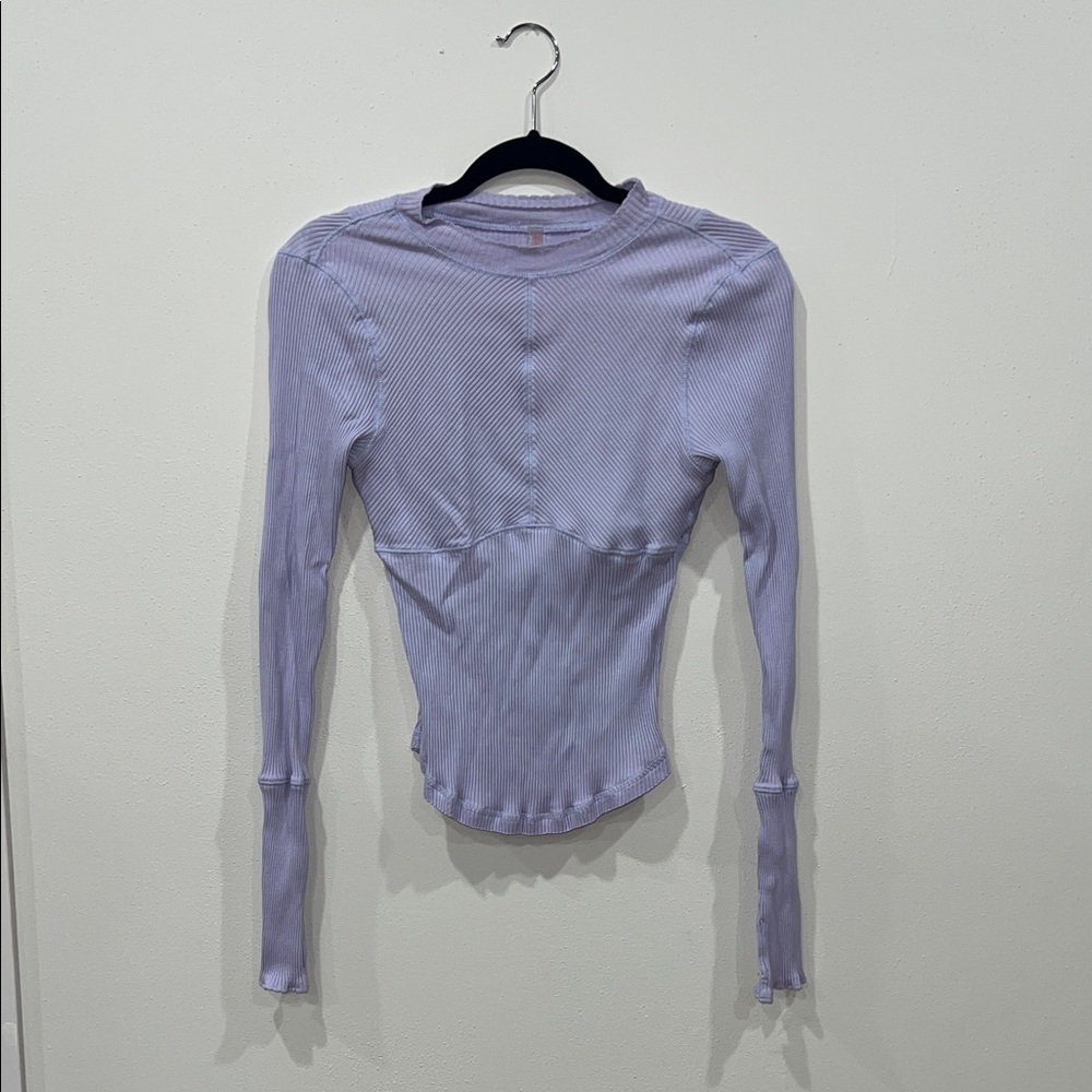Free People Movement Ribbed Top